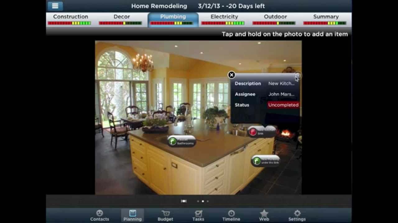 Pro Project Planner Planning Module Tutorial Home Improvement App