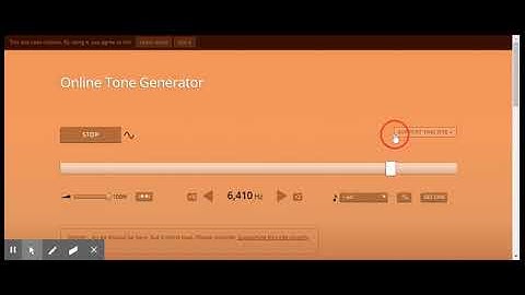 Online Tone Generator - generate pure tones of any frequency
