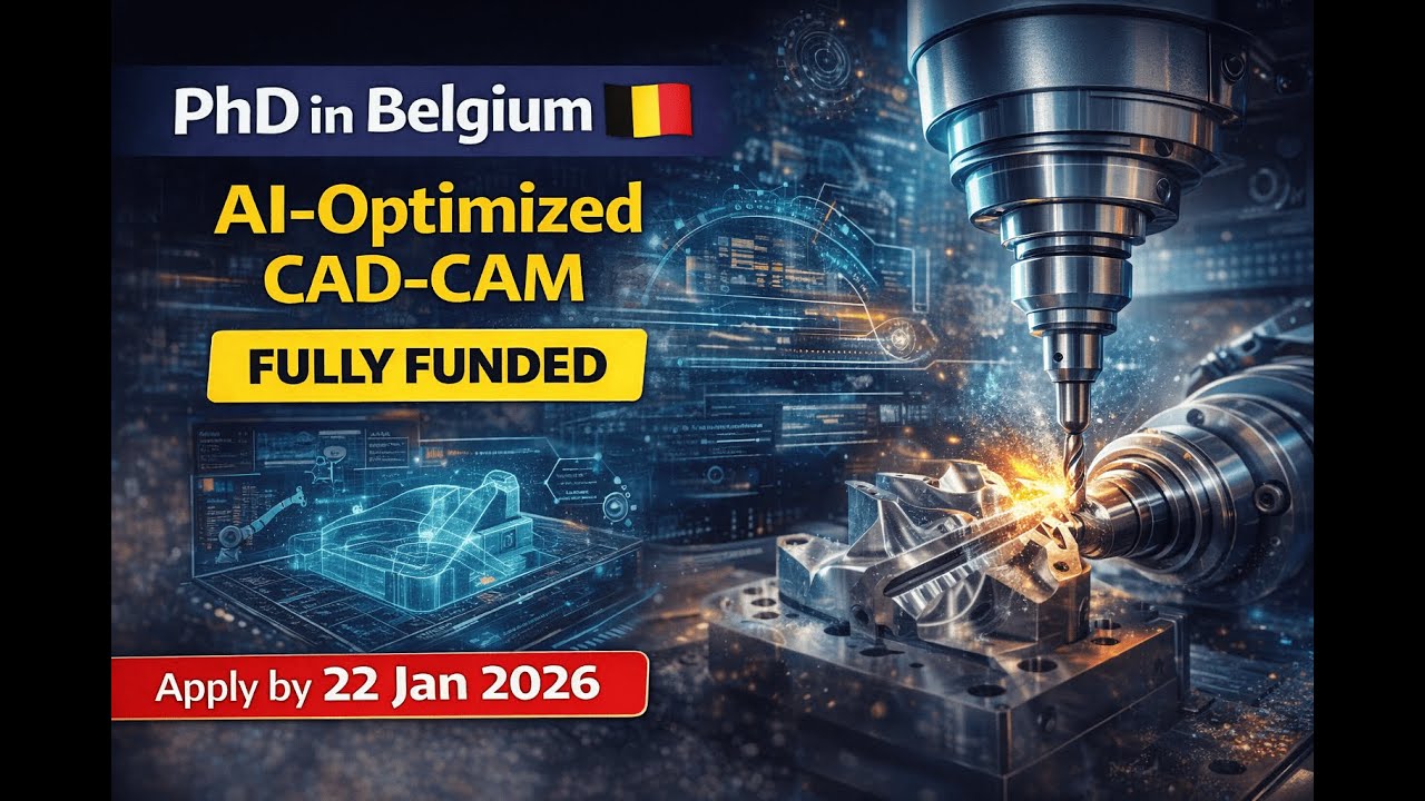 Fully Funded PhD in Belgium 🇧🇪 | AI-Assisted CAD-to-CAM | KU Leuven ...