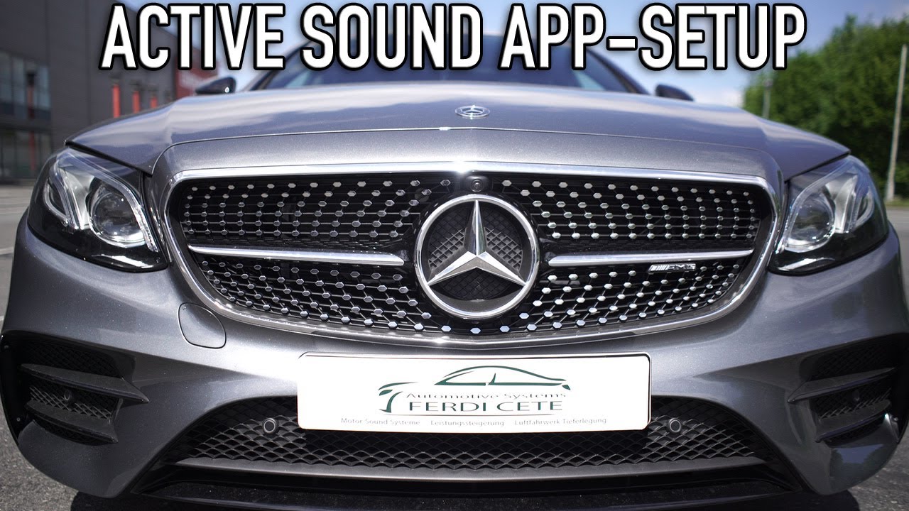 Mercedes W213 E300 Sound Active Sound Gateway & AMG