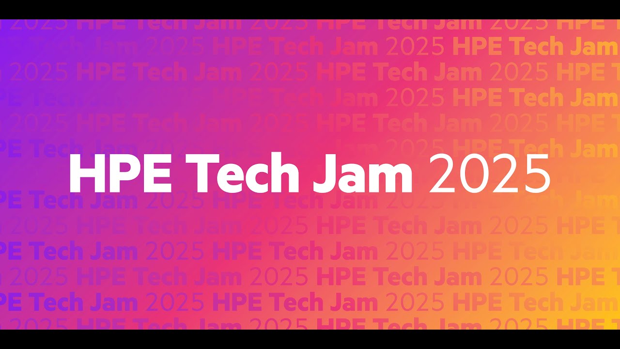 HPE Tech Jam 2025 highlights