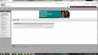 An Introduction to Your Course Community Forum