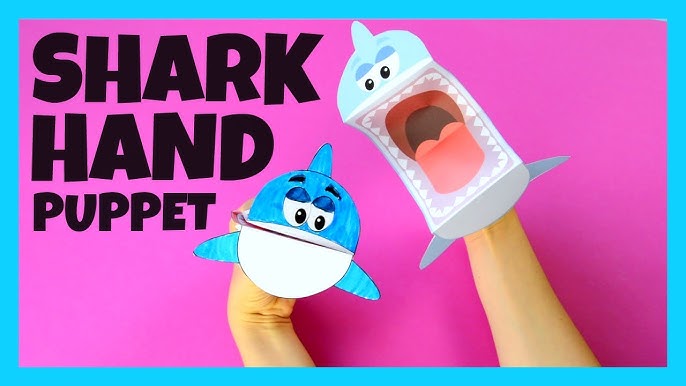 printable-shark-puppet-paper-crafts-for-kids-youtube for Easy Peasy And Fun Free Printables Printable Shark Puppet - paper crafts for kids - YouTube for Easy Peasy And Fun Free Printables