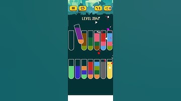 water sort puzzle - level 3941