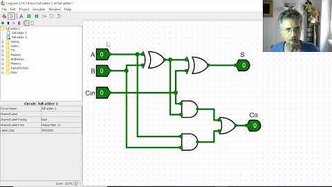FROM BITS TO MICROPROCESSORS - 1 BIT ADDER (Lesson 18)