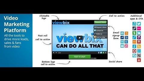 How to add an email sign up form to your video