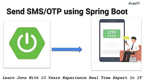Send SMS OTP using spring boot application