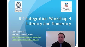 ICT Integration Workshop 4 - Literacy and Numeracy