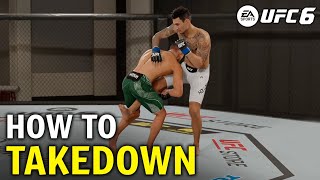How to Takedown in UFC 6 (EASY)
