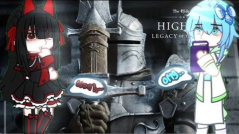 GATE React To THE ELDER SCROLLS : HIGH LAUNCH