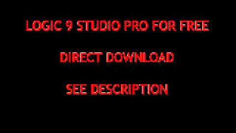 Logic Studio 9 For Free Direct Download