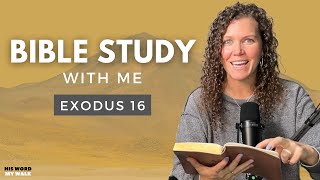 Exodus 16 | What is Manna in the Bible? [Bible Study WITH Me]