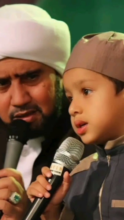 Habib Syech yang selalu mengajak cucunya (Muhammad Hadi)Berdakwah dan bersholawat 🤲