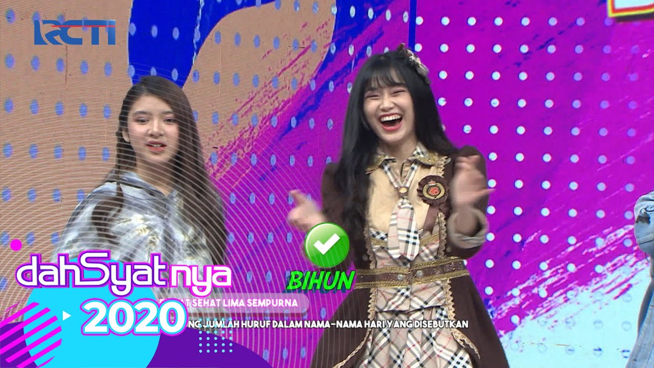 DAHSYATNYA 2020 - Ekspresi Desy JKT48 Saat Bisa Menjawab | 22 September 2020