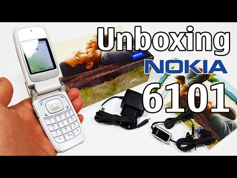 Nokia 6101 Unboxing 4K with all original accessories RM-76 review