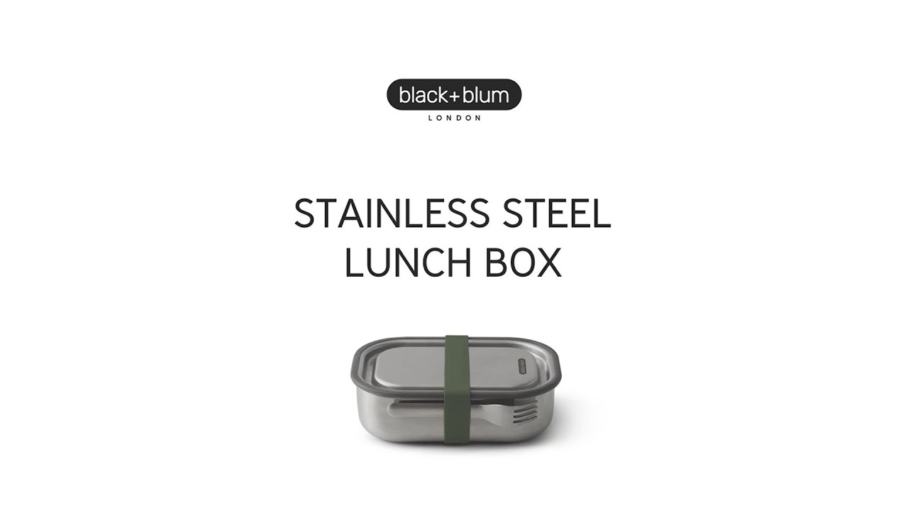 Black+Blum, Stainless Steel Meal Prep Food Box Set Of 3