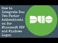 How to Install Duo security  for Microsoft RDP  || QuickStart Install Duo for RDP