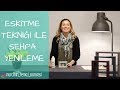 Eskitme Tekniği Nasıl Yapılır? | Sehpa Yenileme | Hazır Transfer Uygulaması