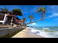 Full walk Chaweng beach Koh Samui - Virtual walking tour on the Beach | Streets of Thailand