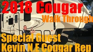 2018 Keystone Cougar 5Th Wheel Walk Through With Factory Rep Kevin Horoky