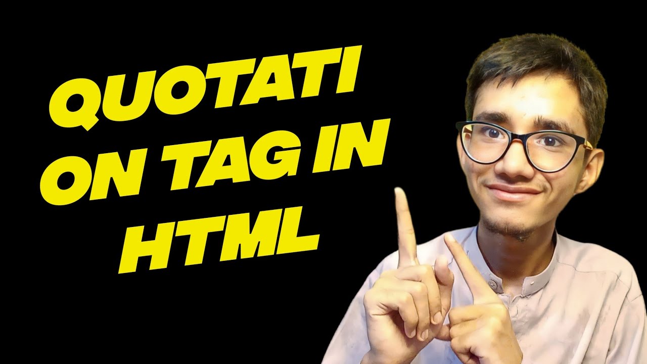 What is Quotation Tag in HTML5 -Html Course in Urdu 09 - YouTube