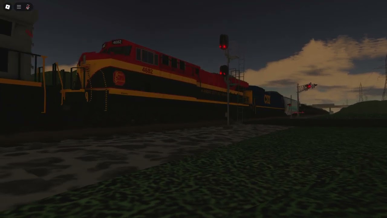 CSX E824 running empty ethanol train with a KCS Grey Ghost AC44 leading