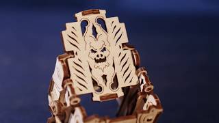 UGears - Modular Dice Tower (Mechanical Device Games Collection)