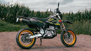 NOOB Rides Supermoto For First Time || DRZ400SM
