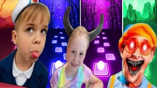 Vlad and niki megamix edm rush 🎶🎼🎼 in tiles hop...! Part 116 screenshot 5