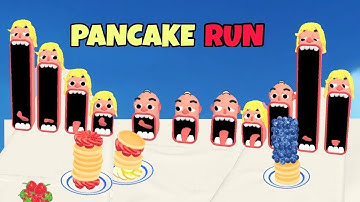 Pancake Run I All Levels iOS, Android Mobile Gameplay Walkthrough level  240-241