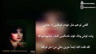 homeyra - lahzeye khodahafezi (Persian kurdish arabic subtitle) Resimi