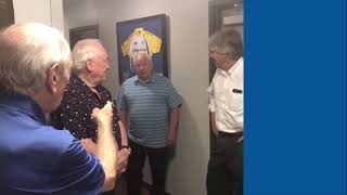 Pi Kappa Phi Fraternity | BO Founders tour new chapter house