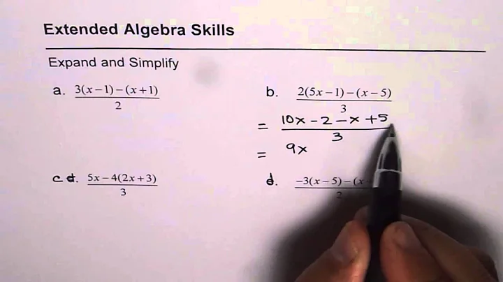 Expand and Simplify Polynomials