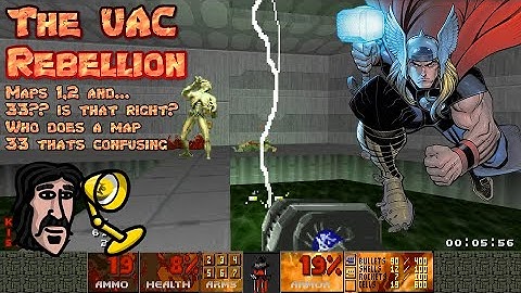 The UAC Rebellion by @ starring @DoomKid maps 3, 4 & 33???? also @the_lamp is here!