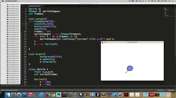 creating and animating sprites with programming
