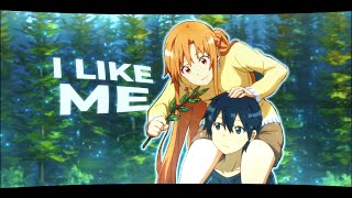 Kirito x Asuna - I Like Me Better [AMV/EDIT] Quick! 4K 60FPS screenshot 2