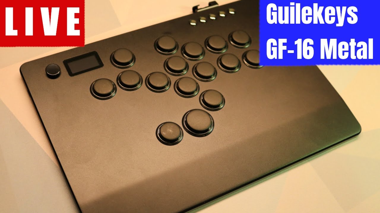 Guilekeys GF-16 Metal New Switches and Play Some Tekken 8 & SF6