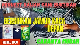 TIPS BASMI JAMUR KACA KHUSUS KACA DEPAN MOBIL ANDA..!!!!