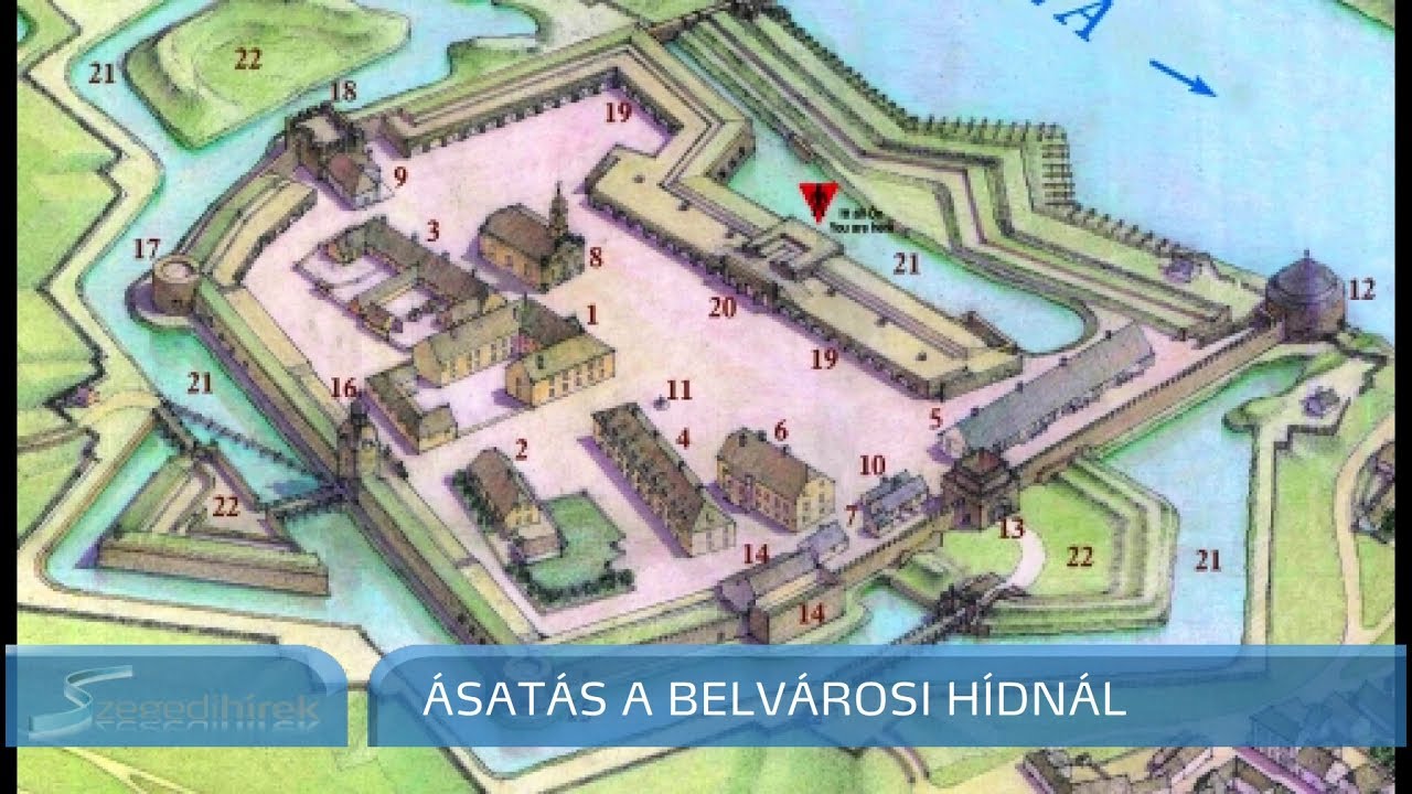 Szegedi Hírek Ásatás a Belvárosi Hídnál 2017.07.18.