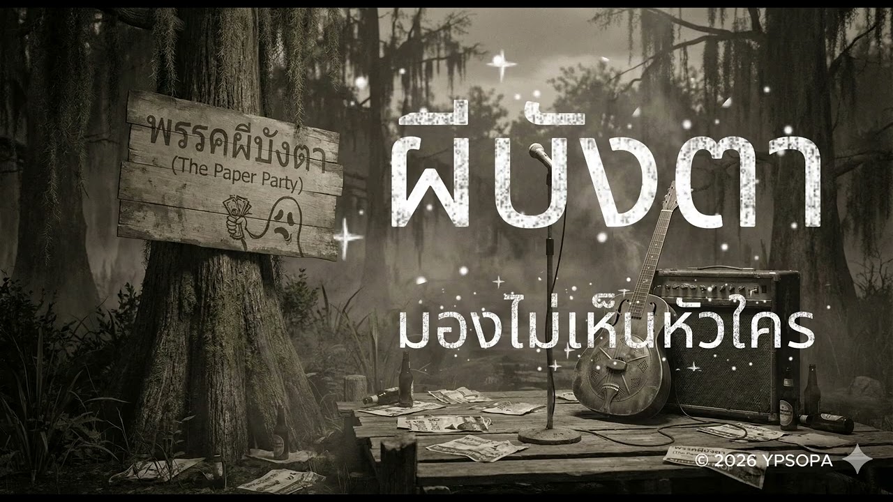 พรรคผีบังตา (The Paper Party) | ผีบังตา...มองไม่เห็นประชาชน | Yp_Sopa [Original Song]