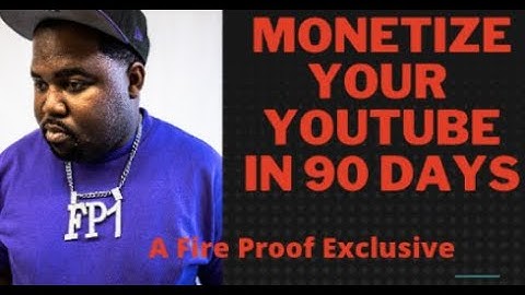 Monetize On YouTube in 90 Days: GET TO THE MONEY