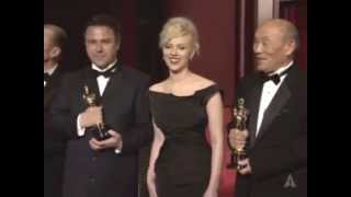 Scarlett Johansson Presents Sci-Tech Awards: 2005 Oscars