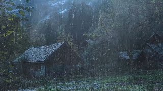 Try It for 5 Minutes  Relaxing Rain to Fall Asleep Fast and Relax, Rain and Thunder