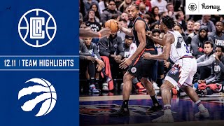 Kawhi Leonard Scores 23 in Toronto Return | Honey Highlights