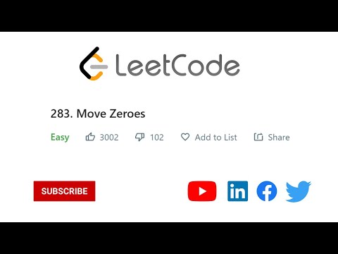 283. Move Zeroes [Java] - Leetcode
