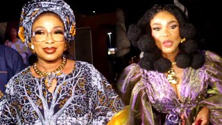 MUST WATCH! LIZZY ANJORIN AND IYABO OJO SUPPORT JAIYE KUTI AT HER MOVIE PREMIERE ALAGBEDE
