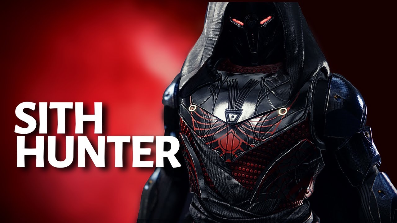 Destiny 2 Hunter Fashion Sith Inspired YouTube