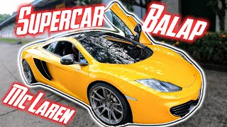 Melintir Masuk Gravel - Sensasi Nyirkuit Pake SuperCar | McLaren MP4-12C