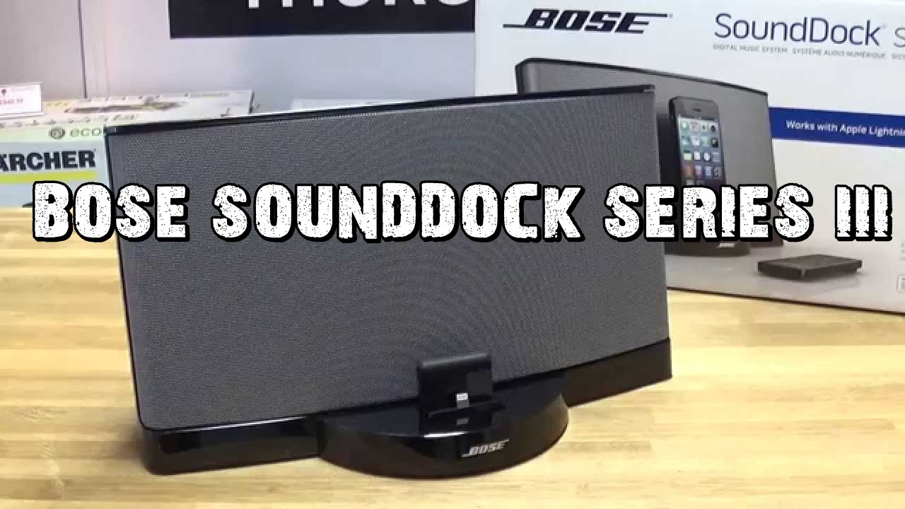 BOSE スピーカー サウンドドックシリーズ III