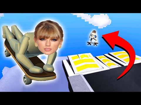 I Launched TAYLOR SWIFT Off Gigantic Ramps in Turbo Dismount!
